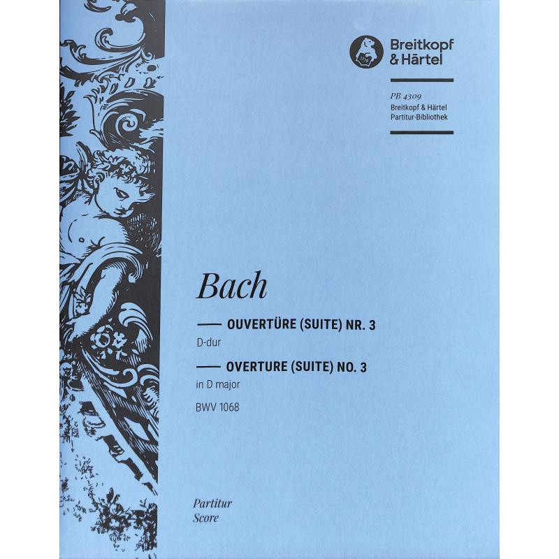 Titelbild für EBPB 4309 - OUVERTUERE (ORCHESTERSUITE) 3 D-DUR BWV 1068