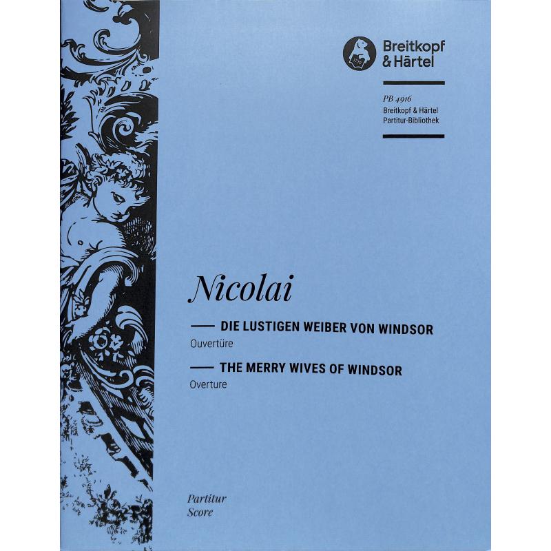 Titelbild für EBPB 4916 - DIE LUSTIGEN WEIBER VON WINDSOR OUVERTUERE