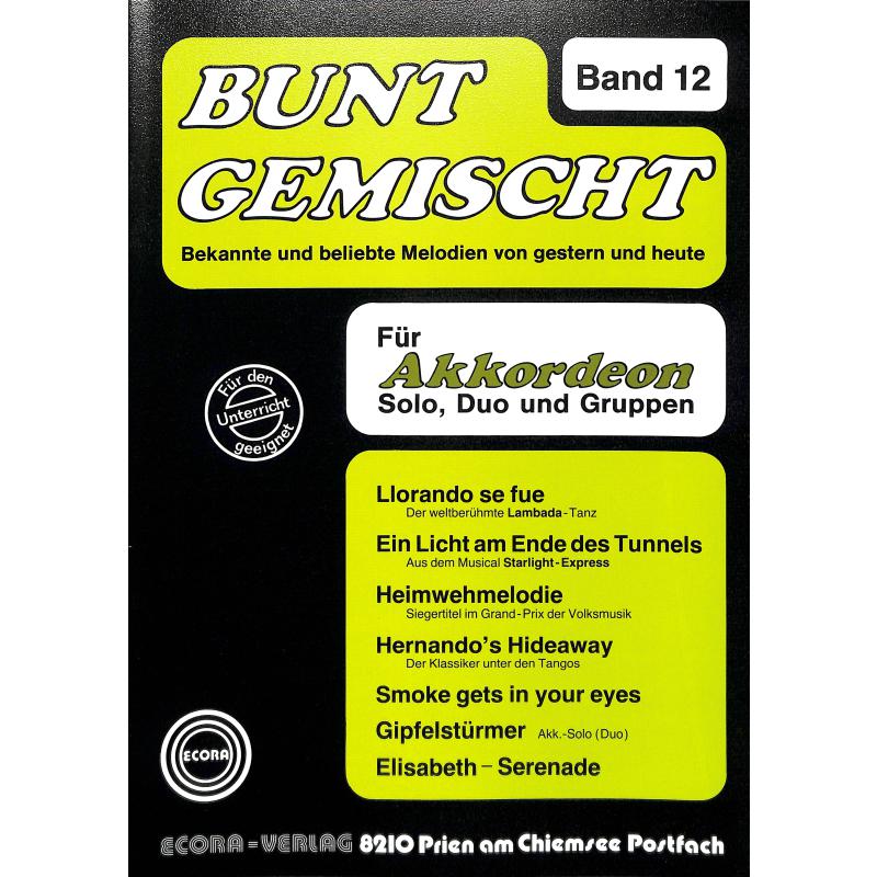Titelbild für ECORA 12 - BUNT GEMISCHT 12