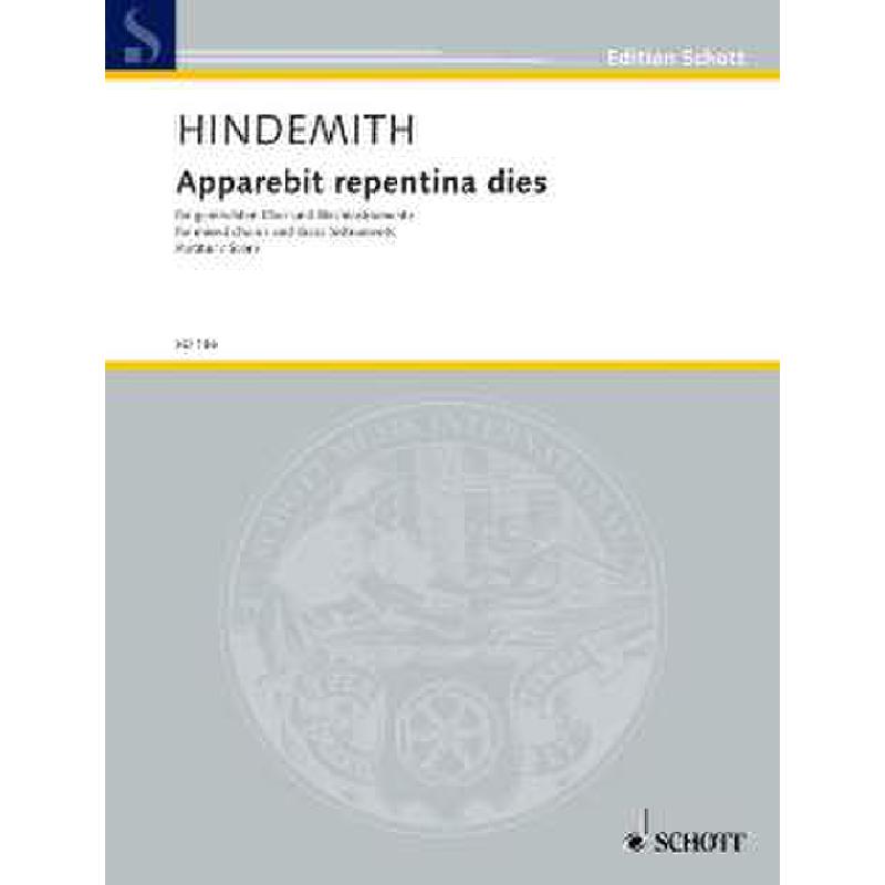 Titelbild für ED 136 - APPAREBIT REPENTINA DIES (1947)