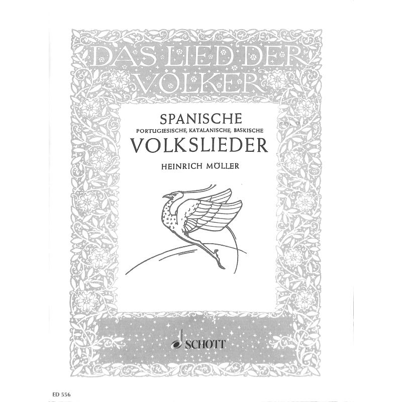 Titelbild für ED 556 - DAS LIED DER VOELKER 6 - SPANISCHE + POR