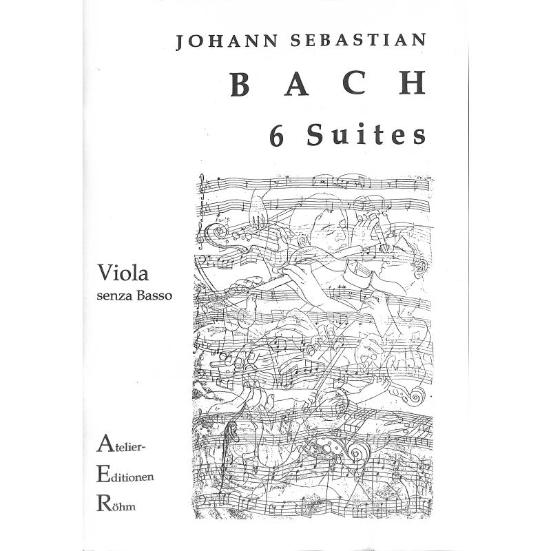 Titelbild für AER 007 - 6 SUITEN BWV 1007-1012 (VC)