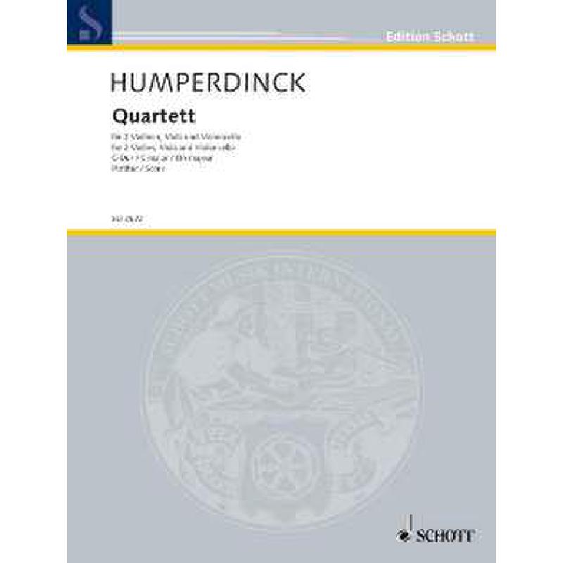 Titelbild für ED 3522 - QUARTETT