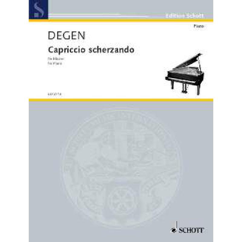 Titelbild für ED 3713 - CAPRICCIO SCHERZANDO