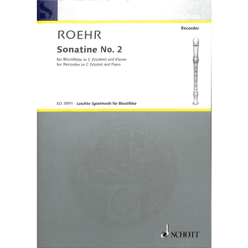 Titelbild für ED 3891 - SONATINE 2 F-DUR
