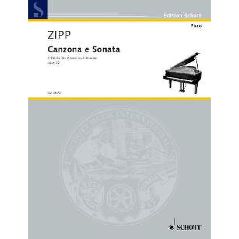 Titelbild für ED 3972 - CANZONA E SONATE OP 22