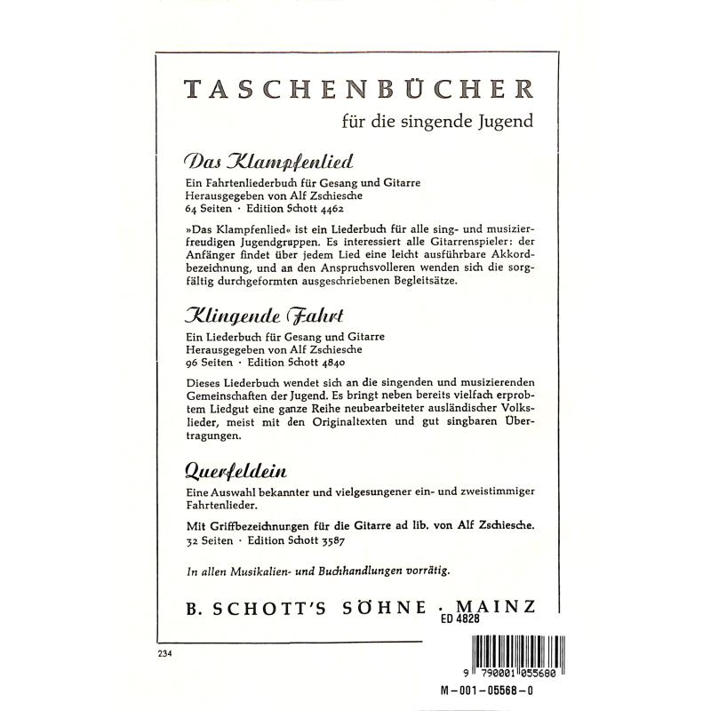 Notenbild für ED 4828 - DER SINGAUF
