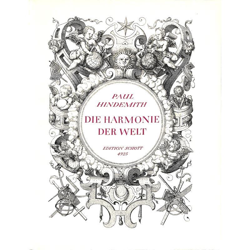 Titelbild für ED 4925 - HARMONIE DER WELT - SOLI GCH ORCH