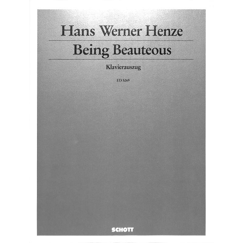 Titelbild für ED 5269 - 3 BEING BEAUTEOUS - GES-H (S) HA 4 VC