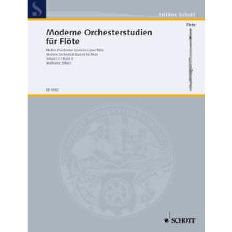 Titelbild für ED 5902 - MODERNE ORCHESTERSTUDIEN 2