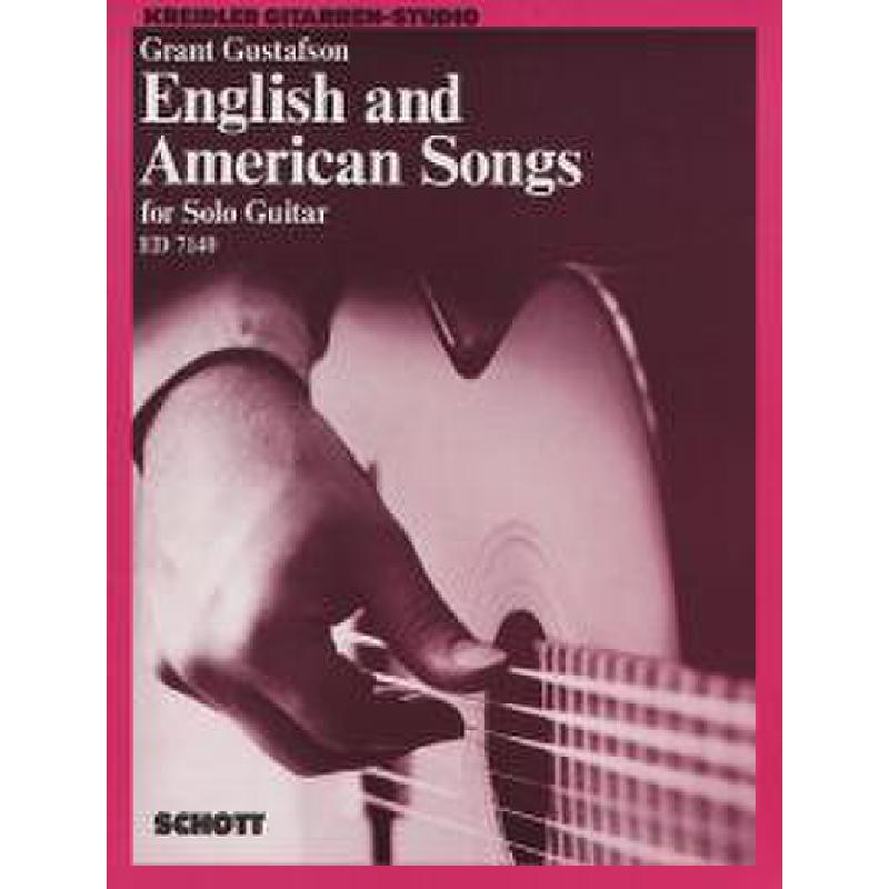 Titelbild für ED 7140 - ENGLISH + AMERICAN SONGS