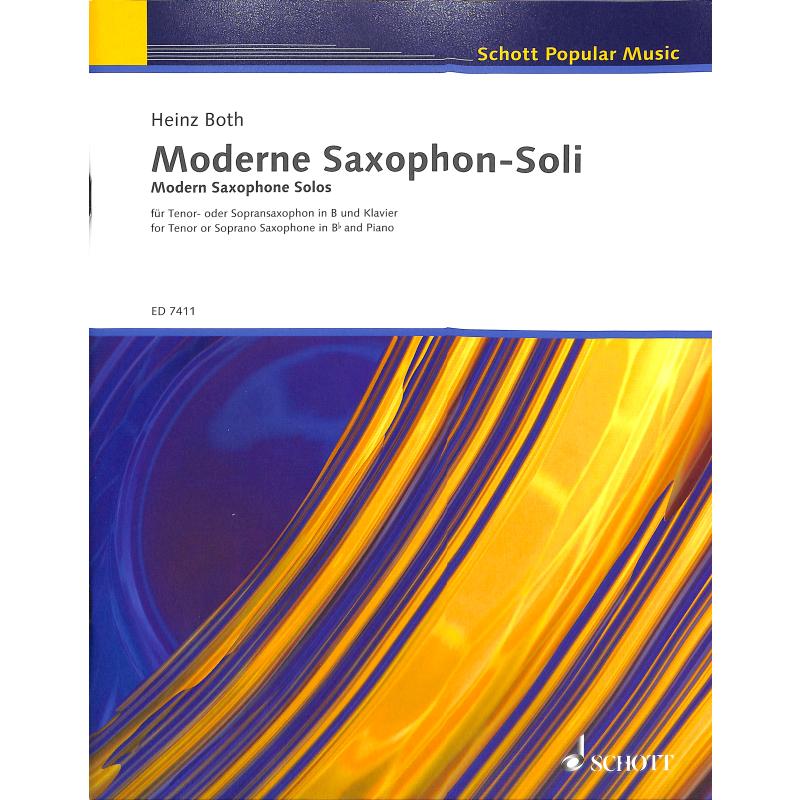 Titelbild für ED 7411 - MODERNE SAXOPHON SOLI