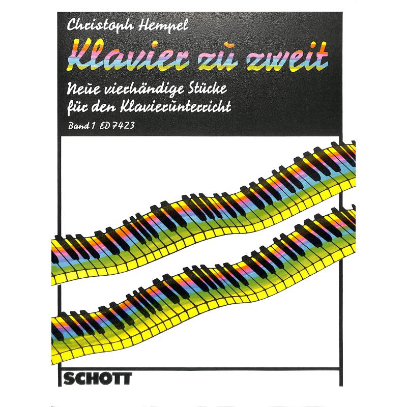 Titelbild für ED 7423 - KLAVIER ZU ZWEIT 1