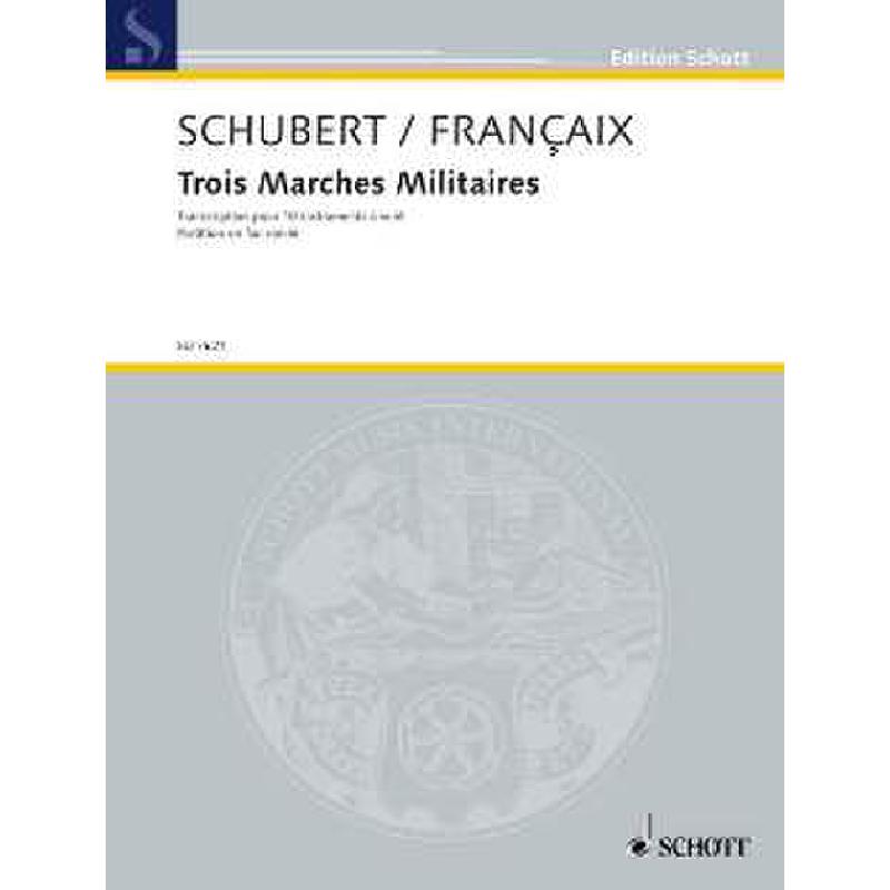 Titelbild für ED 7621 - MARCHES MILITAIRES