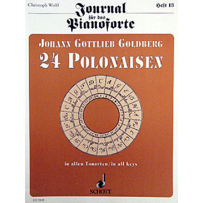 Titelbild für ED 7838 - 24 POLONAISEN