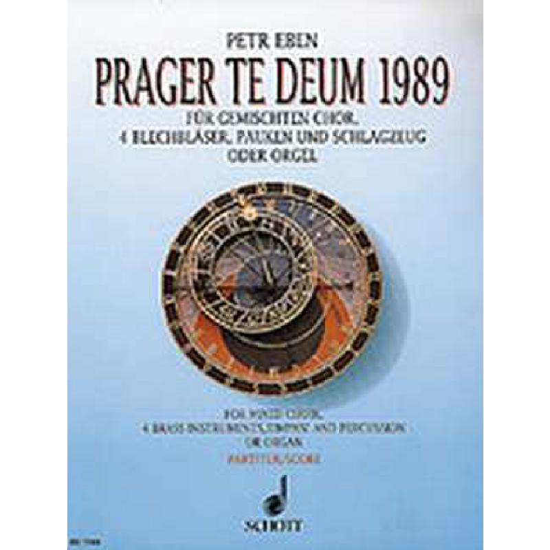 Titelbild für ED 7840 - PRAGER TE DEUM (1989)