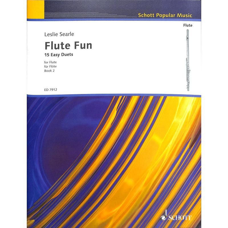 Titelbild für ED 7912 - FLUTE FUN 2 - 15 EASY DUETS