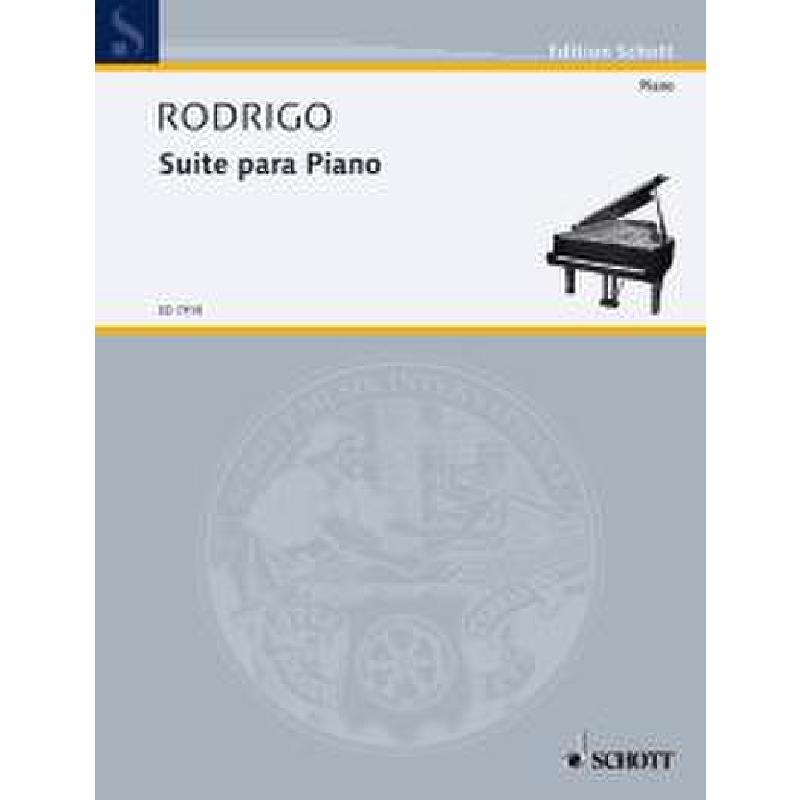 Titelbild für ED 7918 - SUITE PARA PIANO