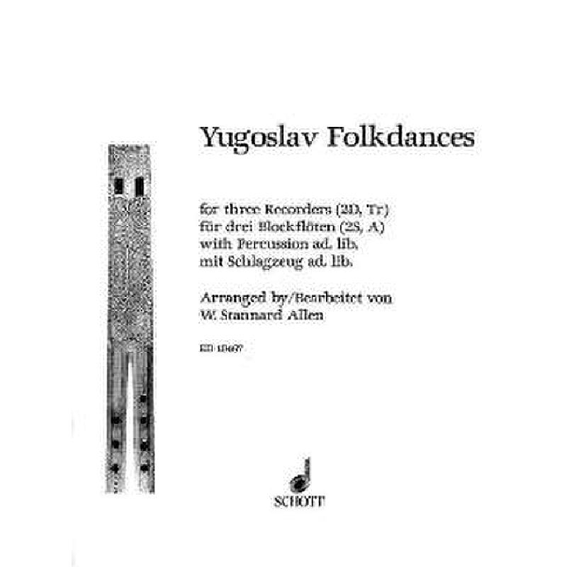 Titelbild für ED 10467 - YUGOSLAVIAN FOLKDANCES
