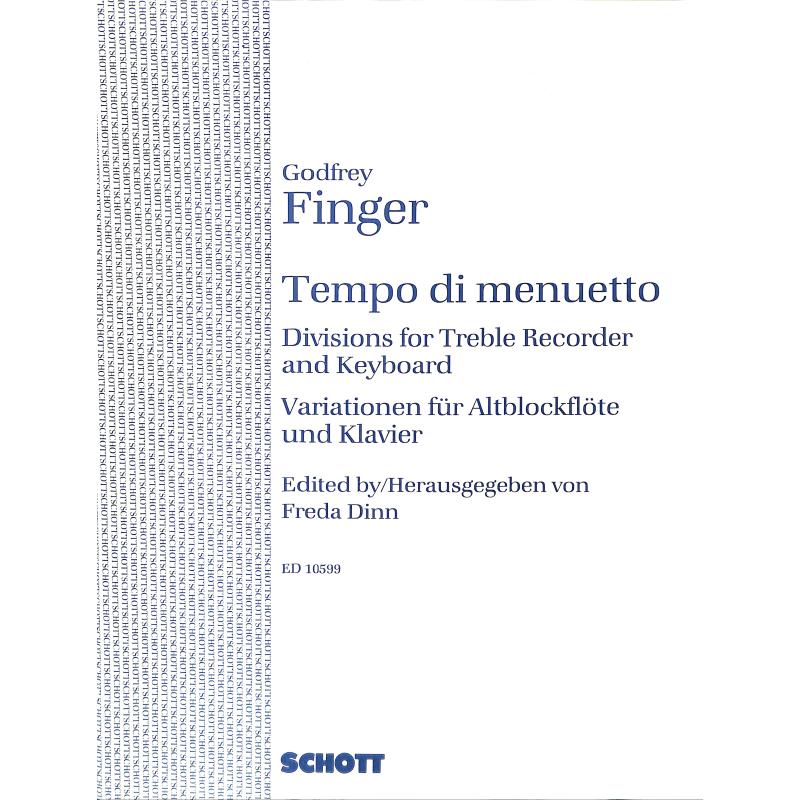 Titelbild für ED 10599 - TEMPO DI MINUETTO