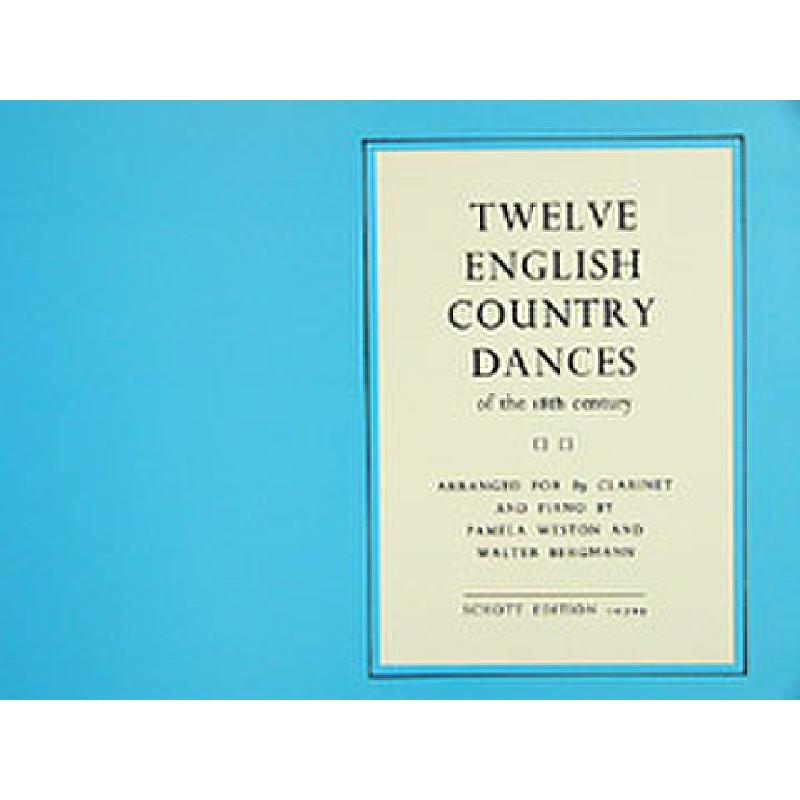 Titelbild für ED 10769 - ENGLISH COUNTRY DANCES 12