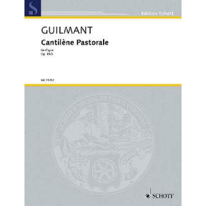 Titelbild für ED 11312 - CANTILENA OP 15