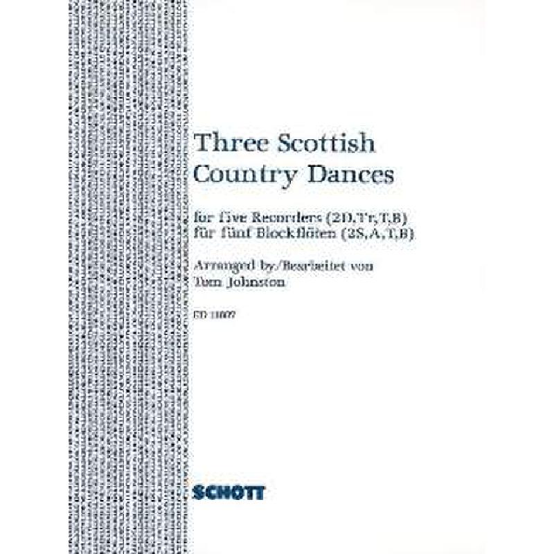 Titelbild für ED 11807 - THREE SCOTTISH COUNTRY DANCES