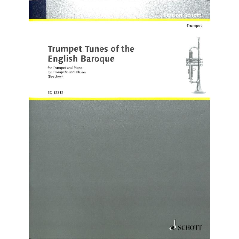 Titelbild für ED 12312 - TRUMPET TUNES OF THE ENGLISH BAROQUE
