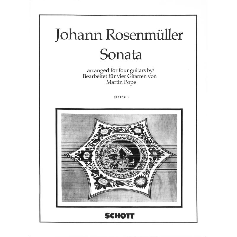 Titelbild für ED 12313 - SONATE (POPE)