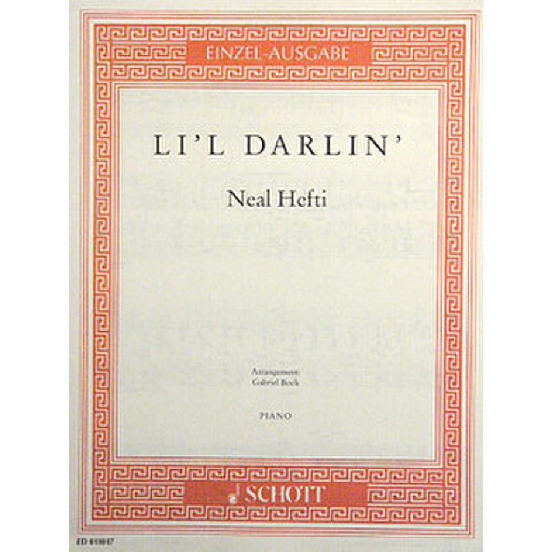 Titelbild für ED 011017 - LI'L DARLIN'