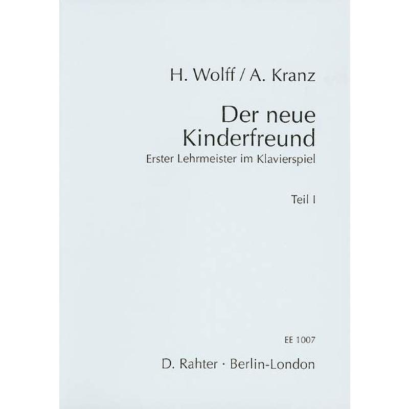 Titelbild für EE 1007 - DER NEUE KINDERFREUND 1