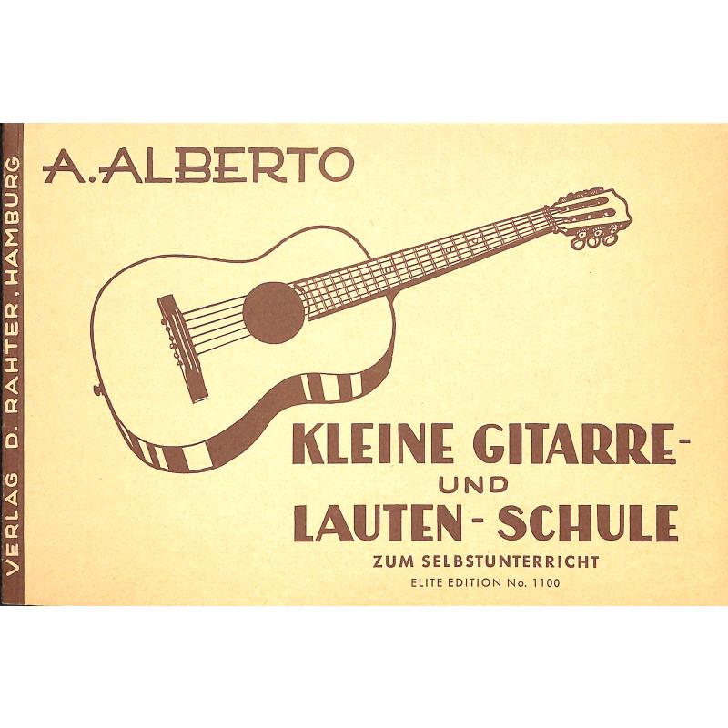 Titelbild für EE 1100 - KLEINE GITARREN + LAUTENSCHULE