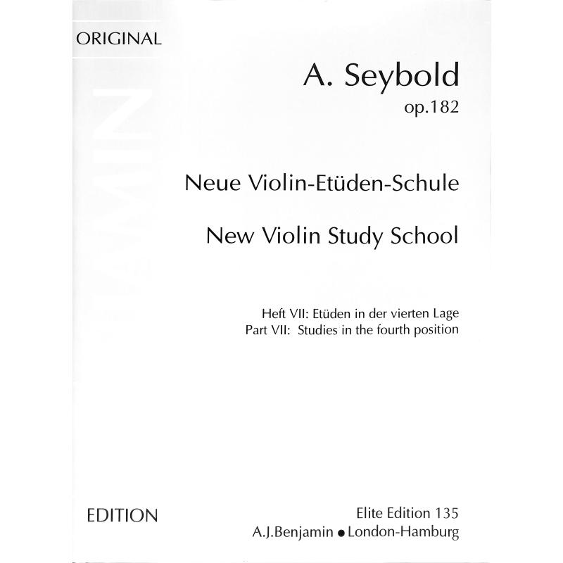 Titelbild für EE 0135 - ETUEDEN SCHULE 7 OP 182