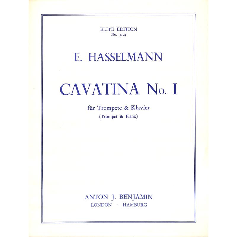 Titelbild für EE 3104 - CAVATINA 1