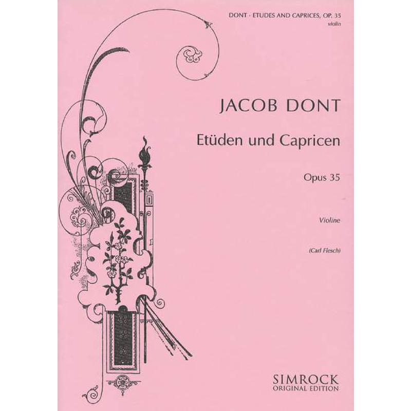 Titelbild für EE 0591 - ETUEDEN + CAPRICEN OP 35