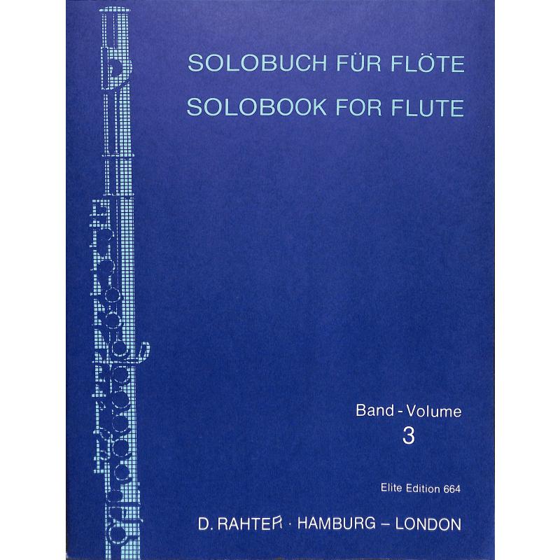 Titelbild für EE 0664 - SOLOBUCH FUER FLOETE 3