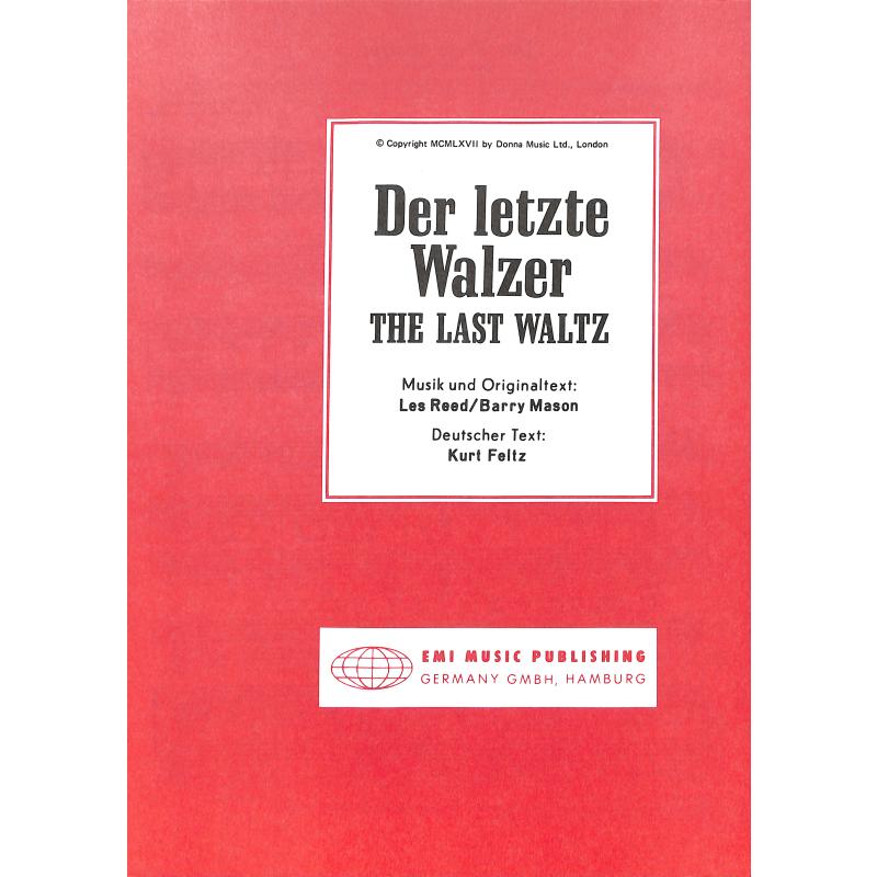Titelbild für EMI 1038 - DER LETZTE WALZER