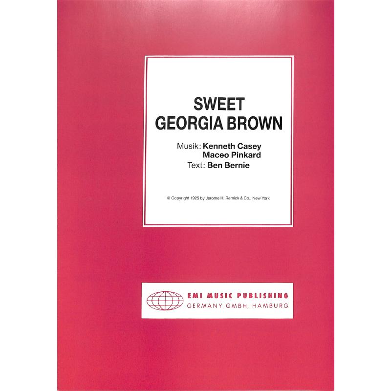 Titelbild für EMI 1052 - SWEET GEORGIA BROWN