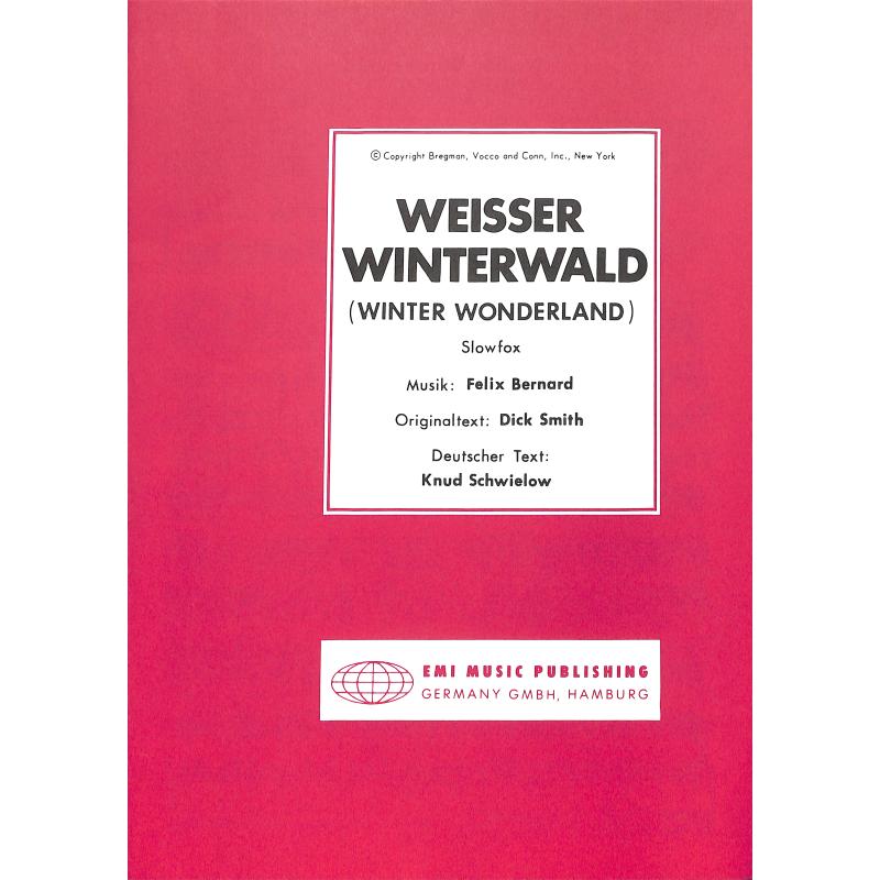 Titelbild für EMI 1054 - WEISSER WINTERWALD (WINTER WONDERLAND)