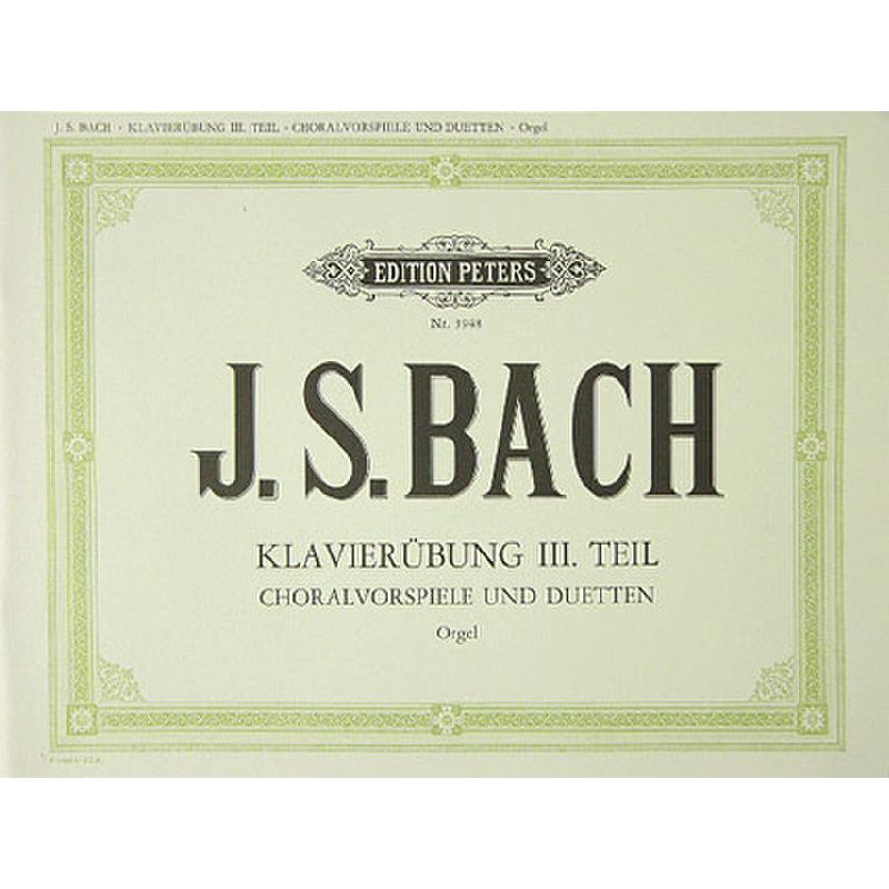 Titelbild für EP 3948 - KLAVIERUEBUNG 3 - PRAELUDIUM UND FUGE ES BWV 552