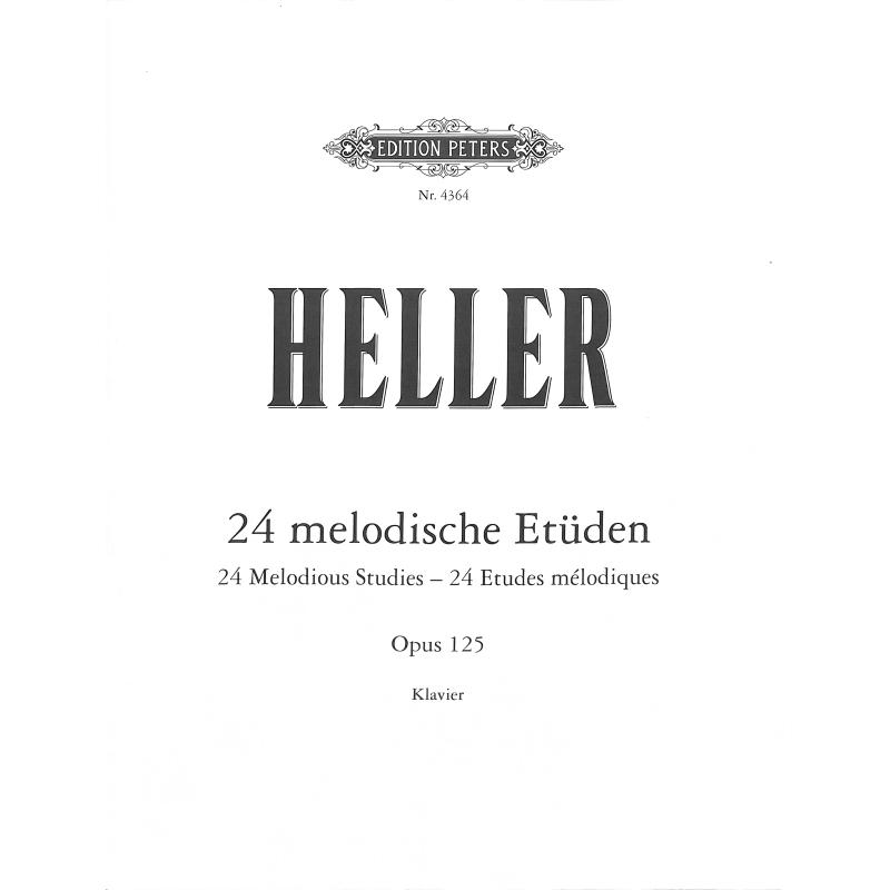 Titelbild für EP 4364 - 24 ETUEDEN FUER DIE JUGEND OP 125