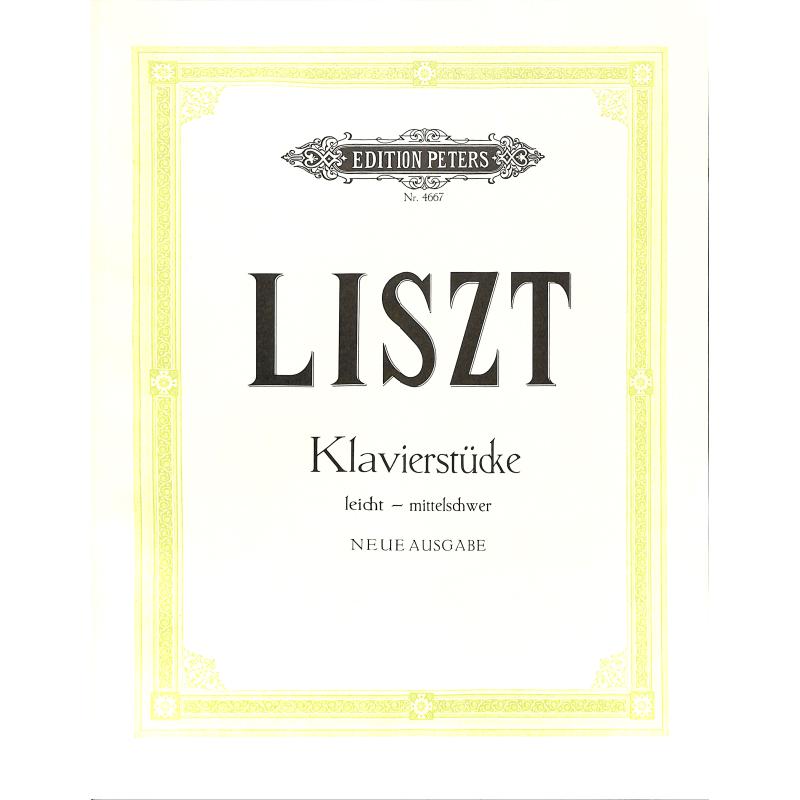Titelbild für EP 4667 - 12 LEICHTE BIS MITTELSCHWERE KLAVIERSTUECKE