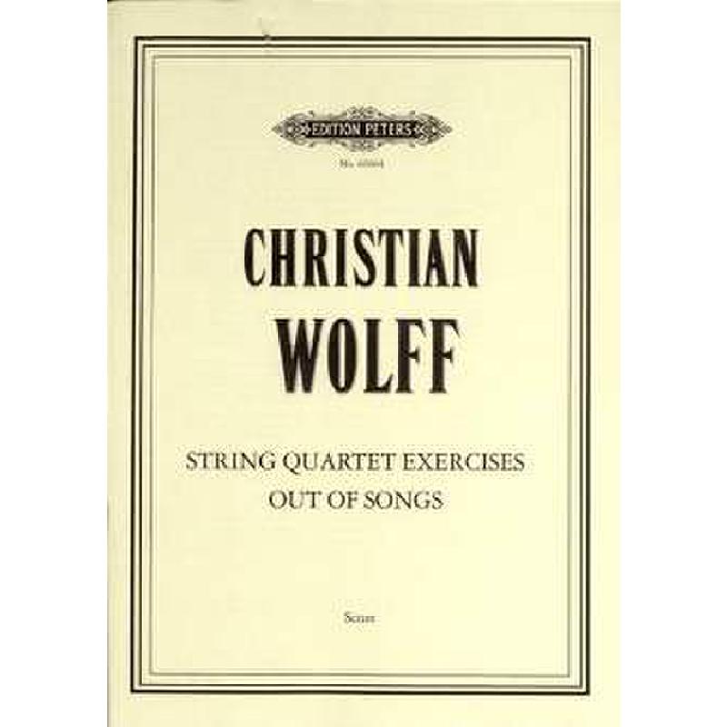 Titelbild für EP 66664 - STRING QUARTET EXERCISES OUT OF SONGS