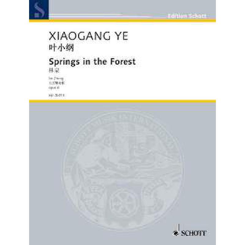 Titelbild für ED 20014 - SPRINGS IN THE FOREST