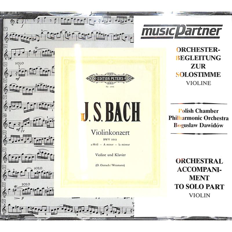 Titelbild für EPMP 4996 - KONZERT 1 A-MOLL BWV 1041