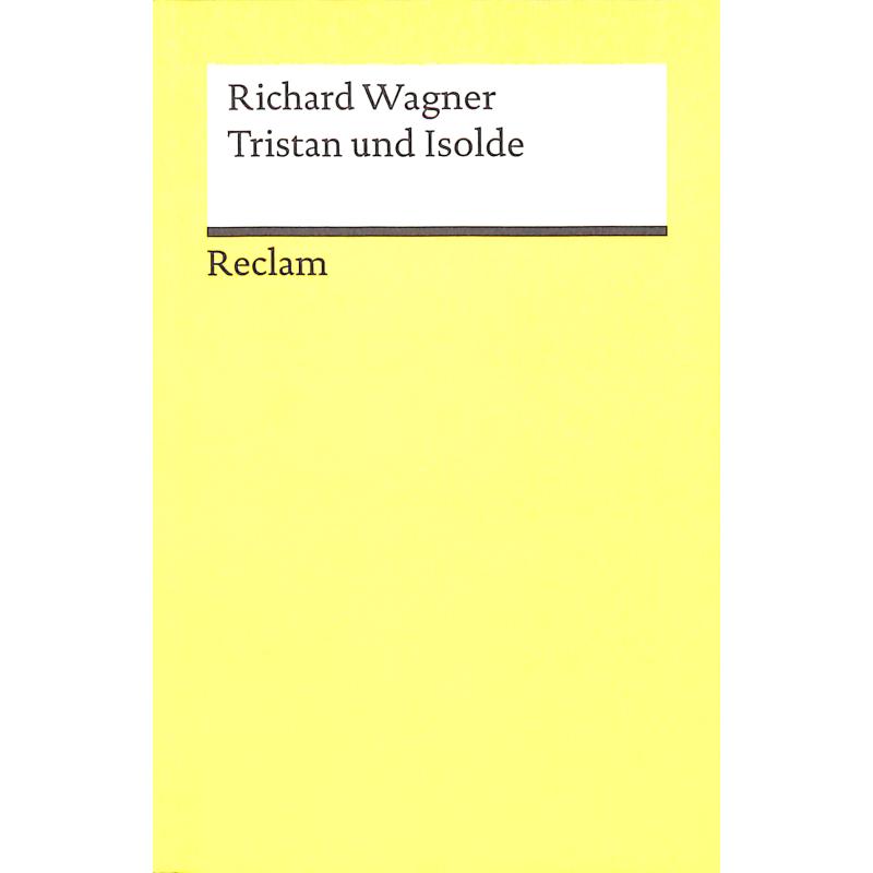 Titelbild für 978-3-15-018272-7 - Tristan + Isolde