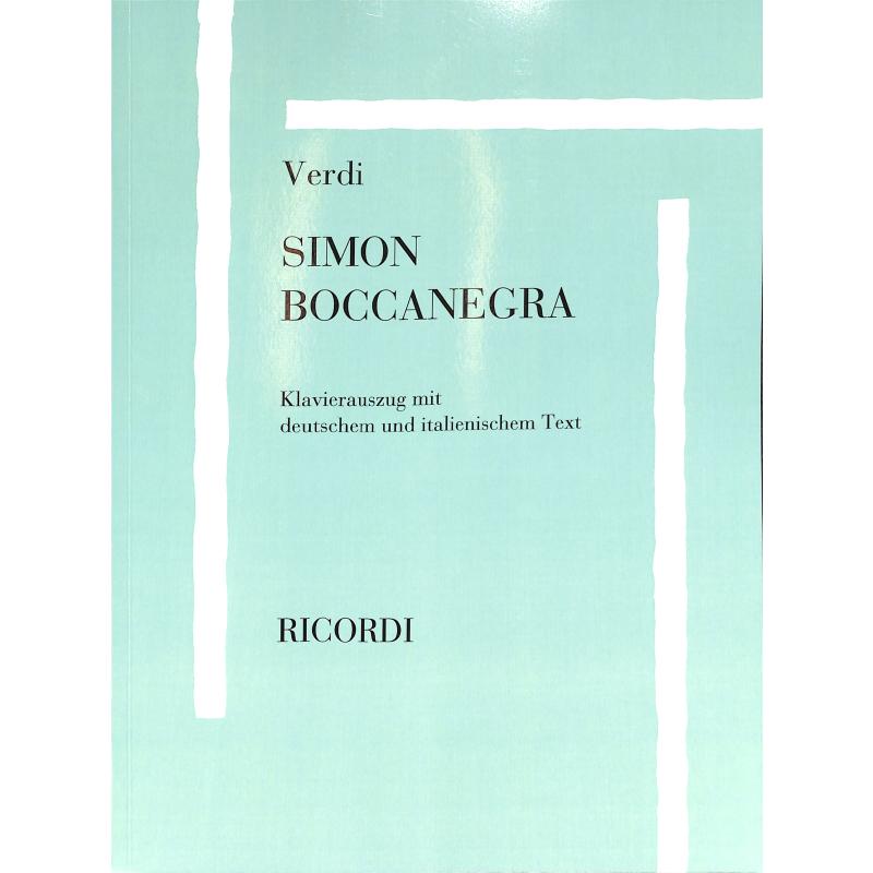 Titelbild für KA 131142-03 - Simon Boccanegra