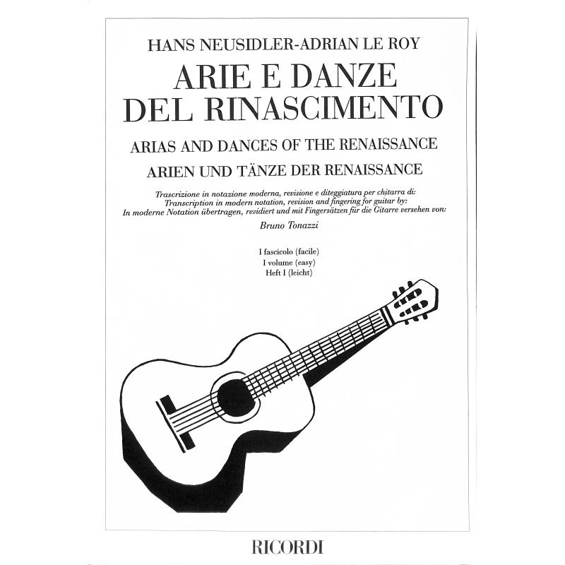 Titelbild für NR 131989 - ARIE E DANZE DEL RINASCIMENTO 1