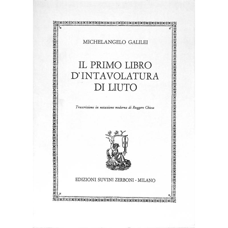 Titelbild für ESZ 7923 - IL PRIMO LIBRO INTAVOL LUITO