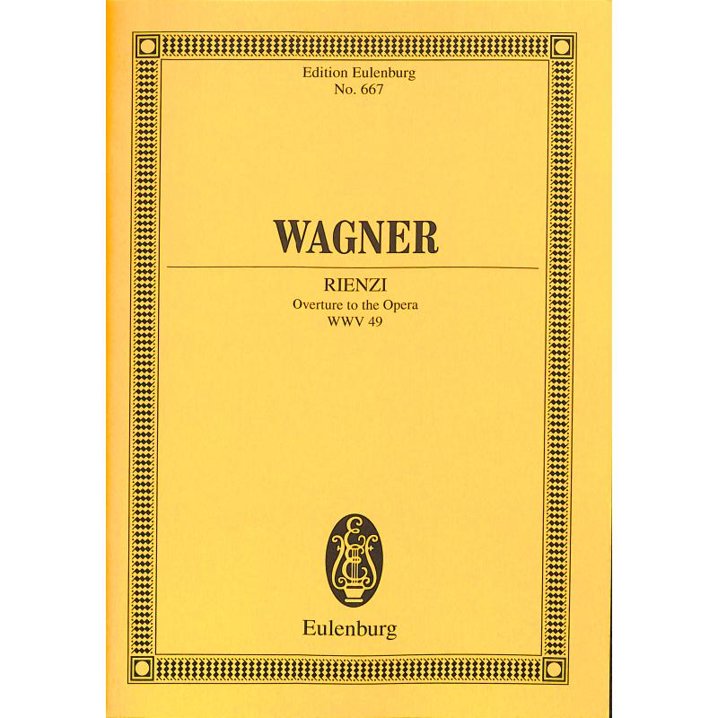 Titelbild für ETP 667 - RIENZI OUVERTUERE